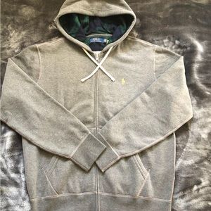 grey and yellow zip up BRAND NEW
